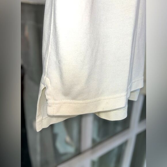 Jos A. Bank Mens XL Solid Ivory Short Sleeve Stays Cool Relaxed Fit Polo Shirt - Picture 4 of 8